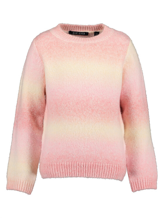 Blue Seven Sweter 769114 X Różowy Regular Fit