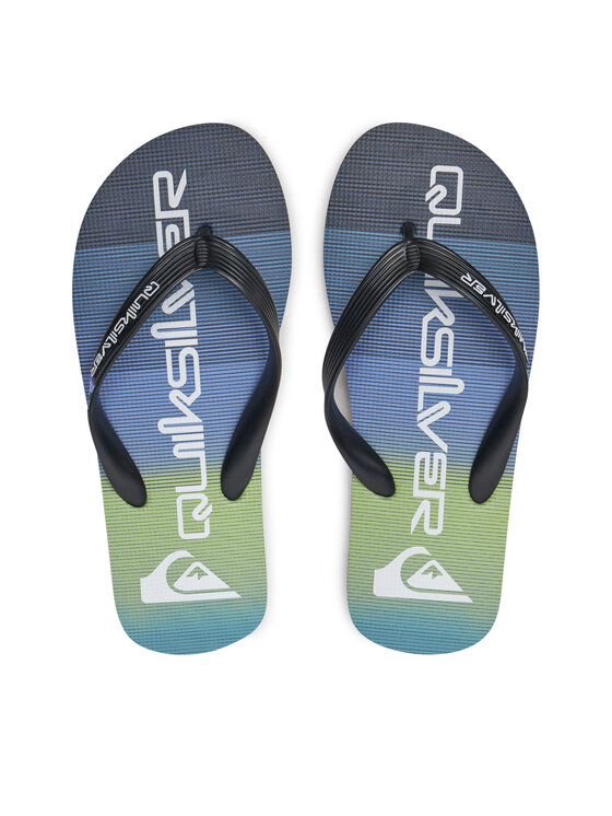 Quiksilver Japonki MOLOKAI STRIPE AQYL101361 XBBG Niebieski