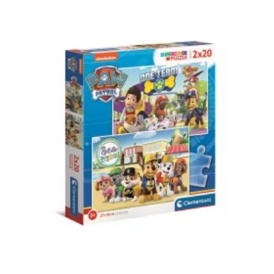 Puzzle 2x20 el. SuperColor. Psi Patrol