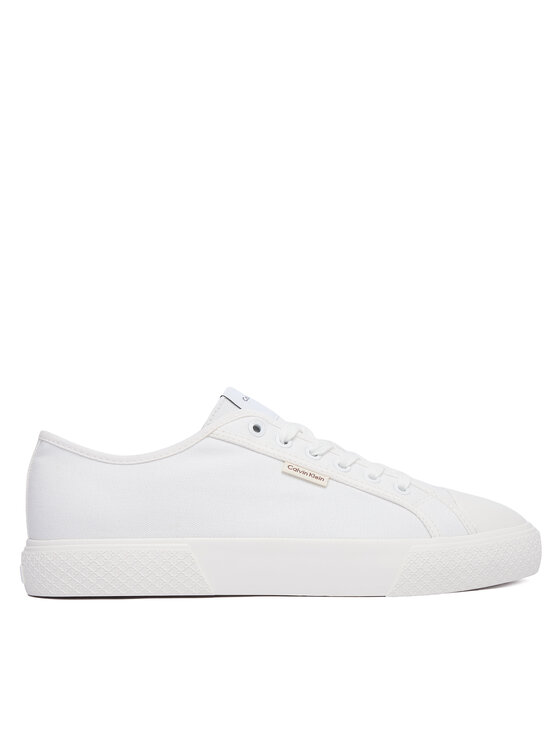 Calvin Klein Trampki Vulc Laceup Cv HM0HM02121 Biały