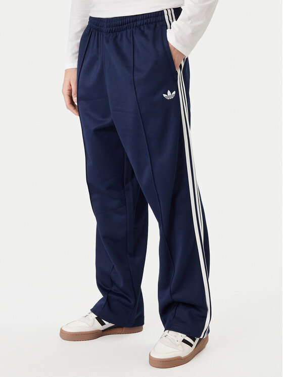 adidas Spodnie dresowe adicolor KE3496 Granatowy Loose Fit