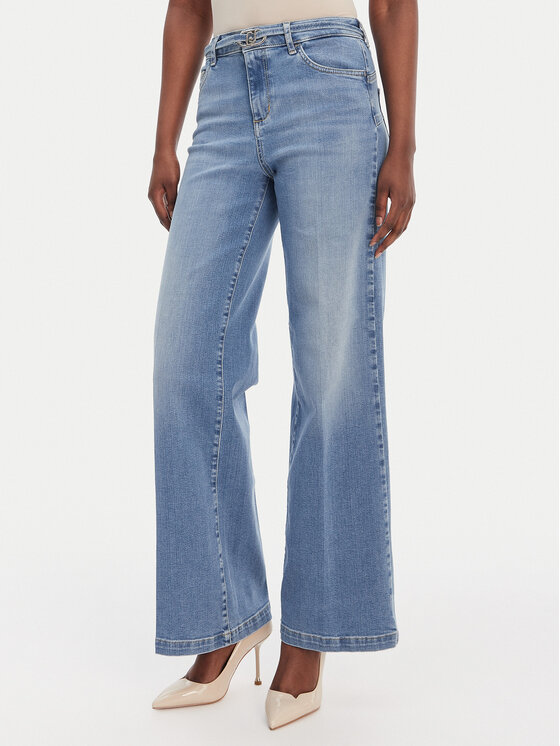 Liu Jo Jeansy UA6160 D0264 Niebieski Flare Fit