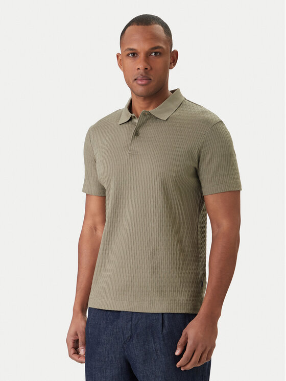 JOOP! Polo Jorge 30101934 Zielony Slim Fit