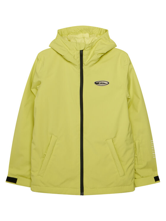 Quiksilver Kurtka narciarska High In The Hood EQBTJ03198 Zielony Regular Fit