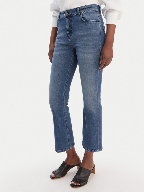 Marella Jeansy 2613181074 Niebieski Straight Fit