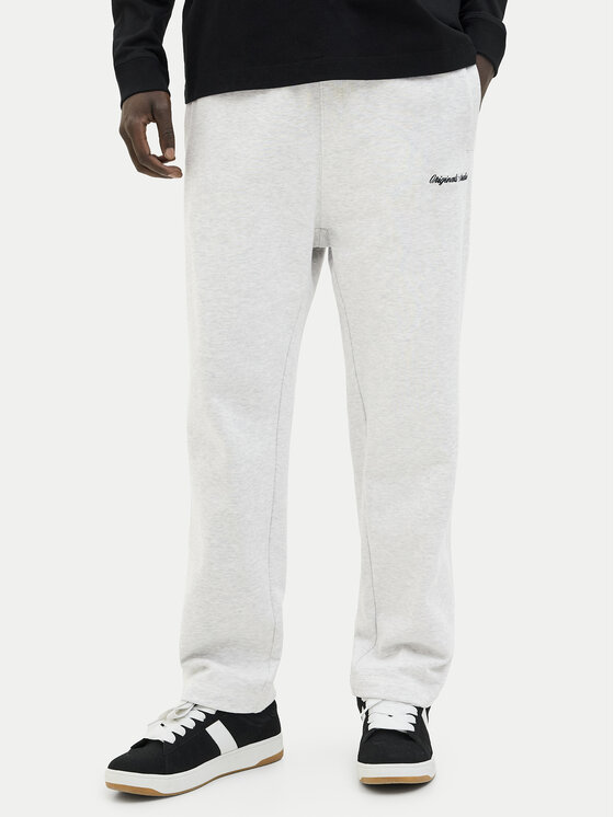 Jack & Jones Spodnie dresowe Kane Norrebro 12282553 Szary Relaxed Fit