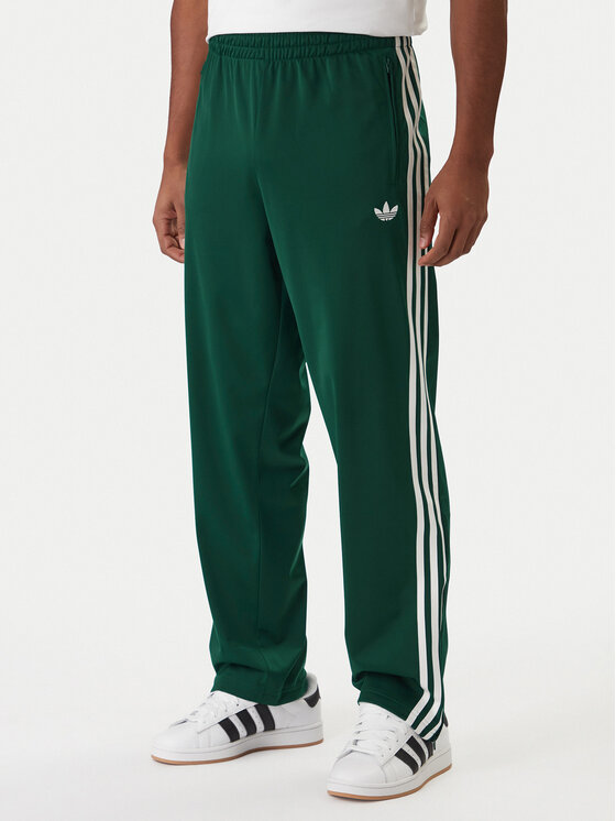 adidas Spodnie dresowe Firebird KD8317 Zielony Loose Fit
