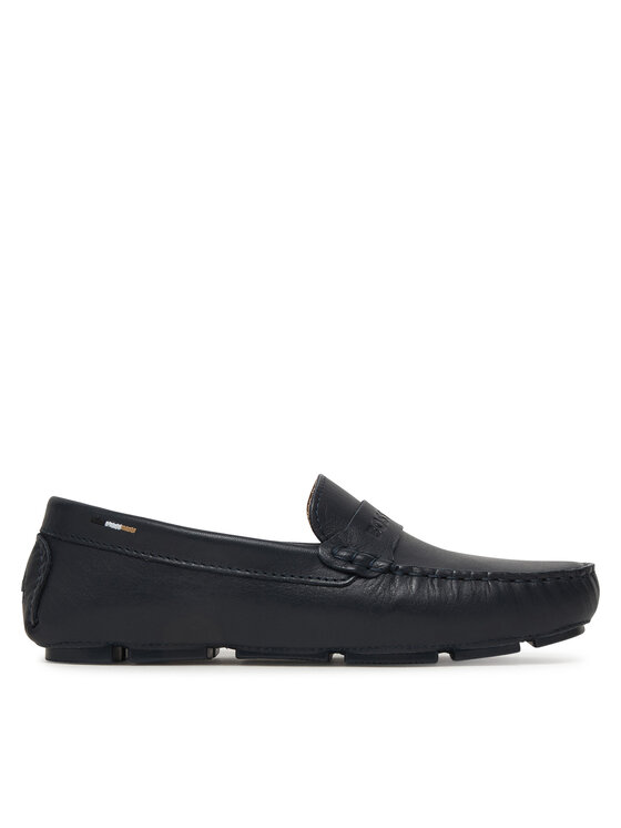 BOSS Mokasyny J52808 S Granatowy