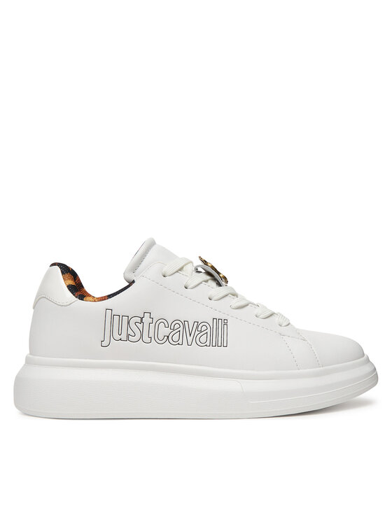 Just Cavalli Sneakersy 80RA3SB3 ZPB99 Biały