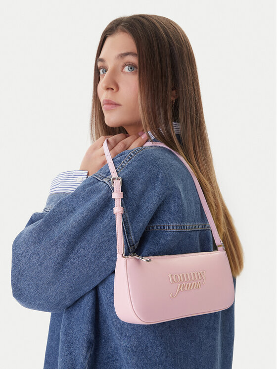 Tommy Jeans Torebka Tjw Must Shoulder Bag AW0AW18449 Różowy