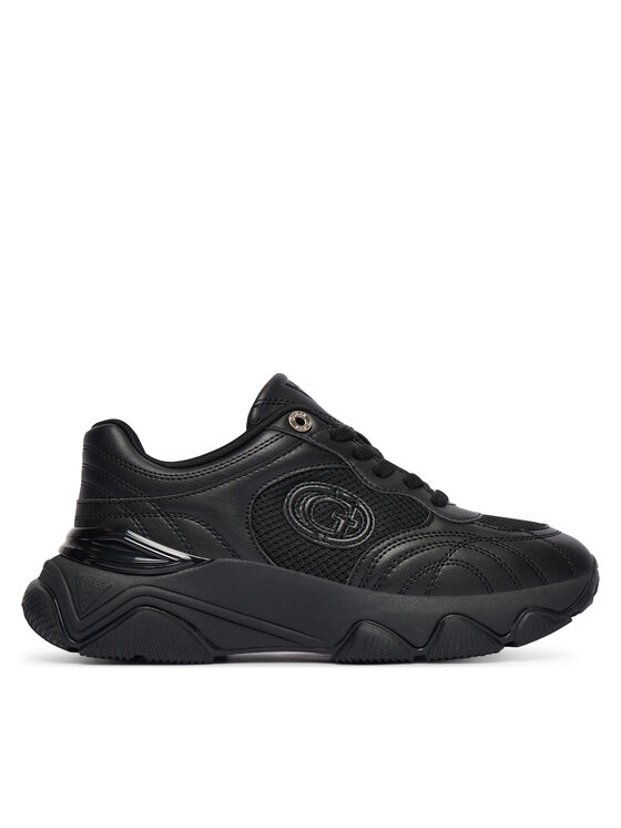 Guess Sneakersy FLFMRZ ELE12 Czarny