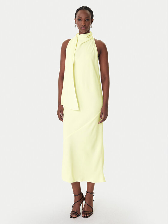 Marella Sukienka koktajlowa Ninfee 2613221083 Écru Regular Fit
