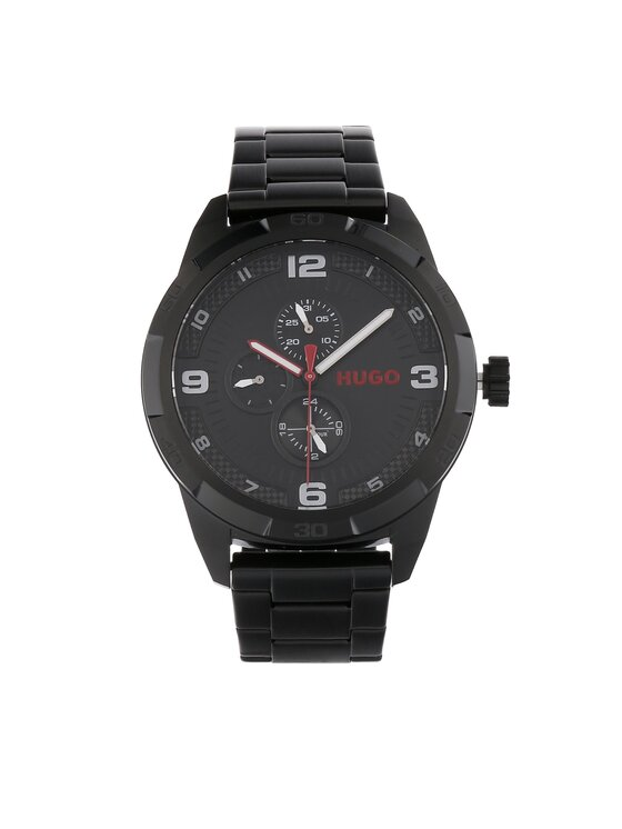 HUGO Zegarek Grip 1530279 Czarny