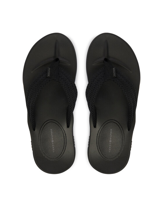 Tommy Hilfiger Japonki Molded Padded Hilfiger B Sandal FM0FM05901 Czarny