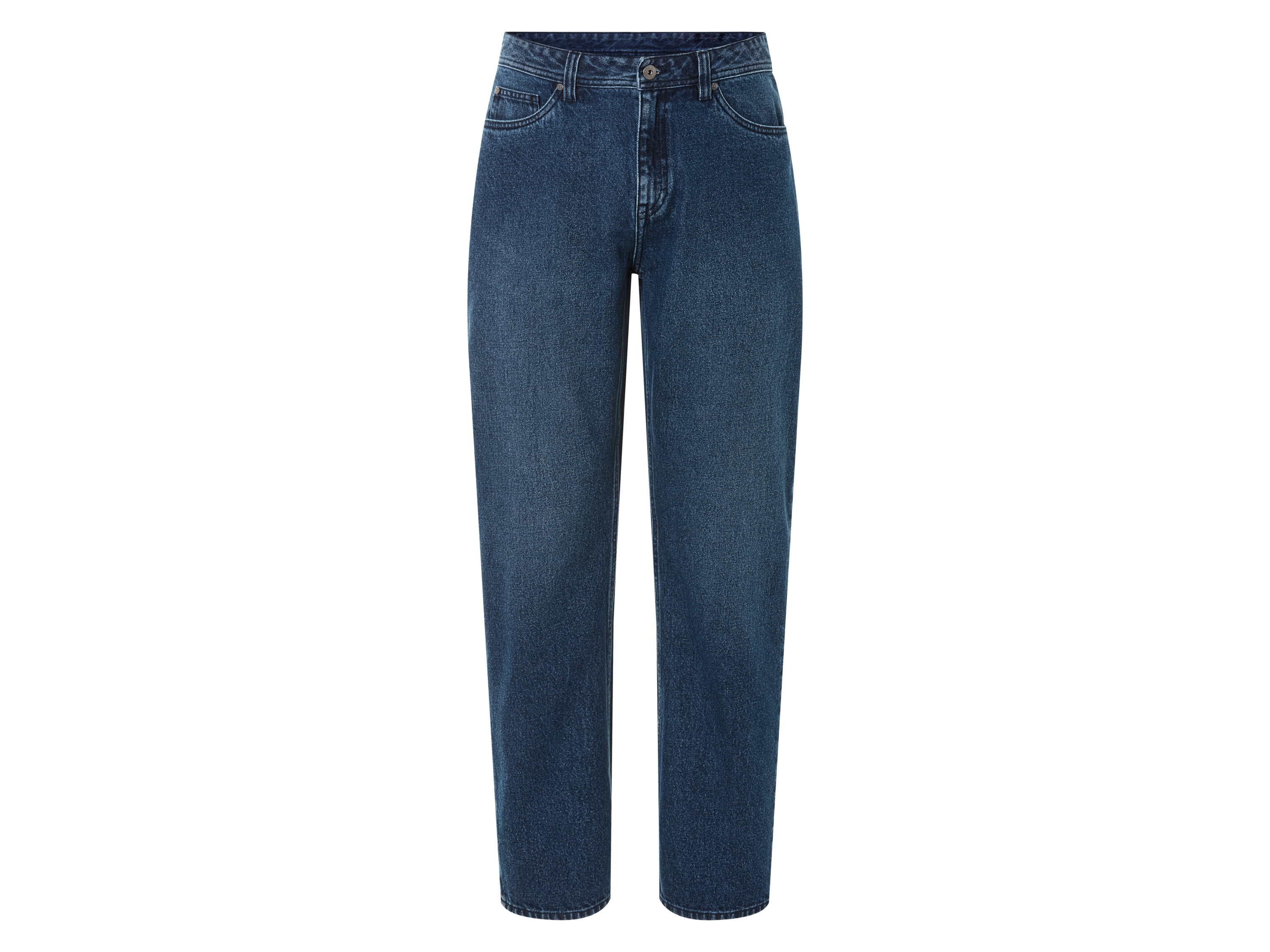 LIVERGY® Jeansy Relaxed Fit męskie z bawełny (Niebieski, 52 (36/32)) miniaturka