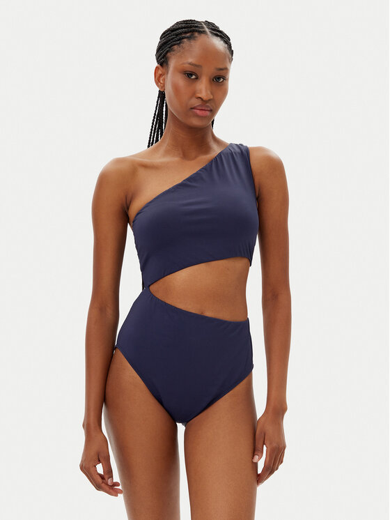 LAUREN RALPH LAUREN Strój kąpielowy 20501163 Granatowy