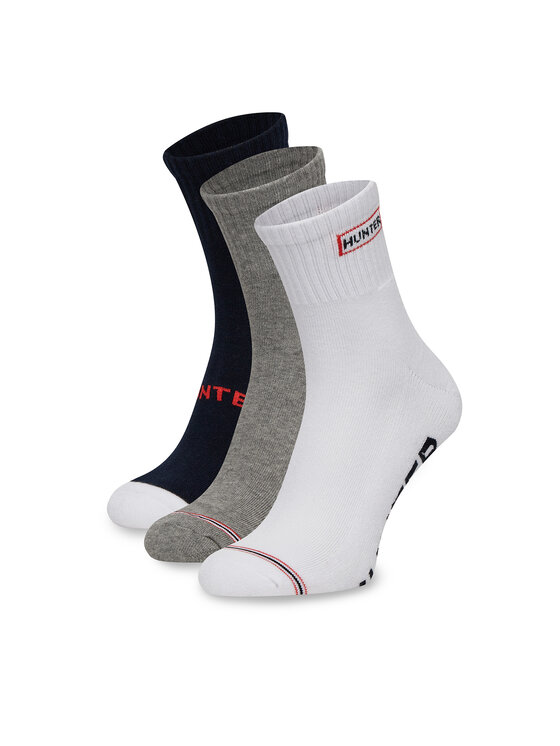 Hunter Skarpety długie AS_HUNTER_01Z_SS25 (3-PACK) Biały