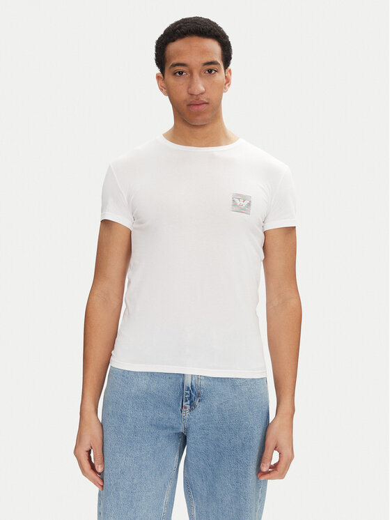 Emporio Armani Underwear T-Shirt EM000375 AF10798 U0002 Biały Slim Fit