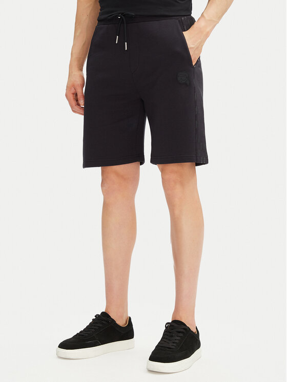 KARL LAGERFELD Szorty sportowe 705071 552951 Granatowy Regular Fit