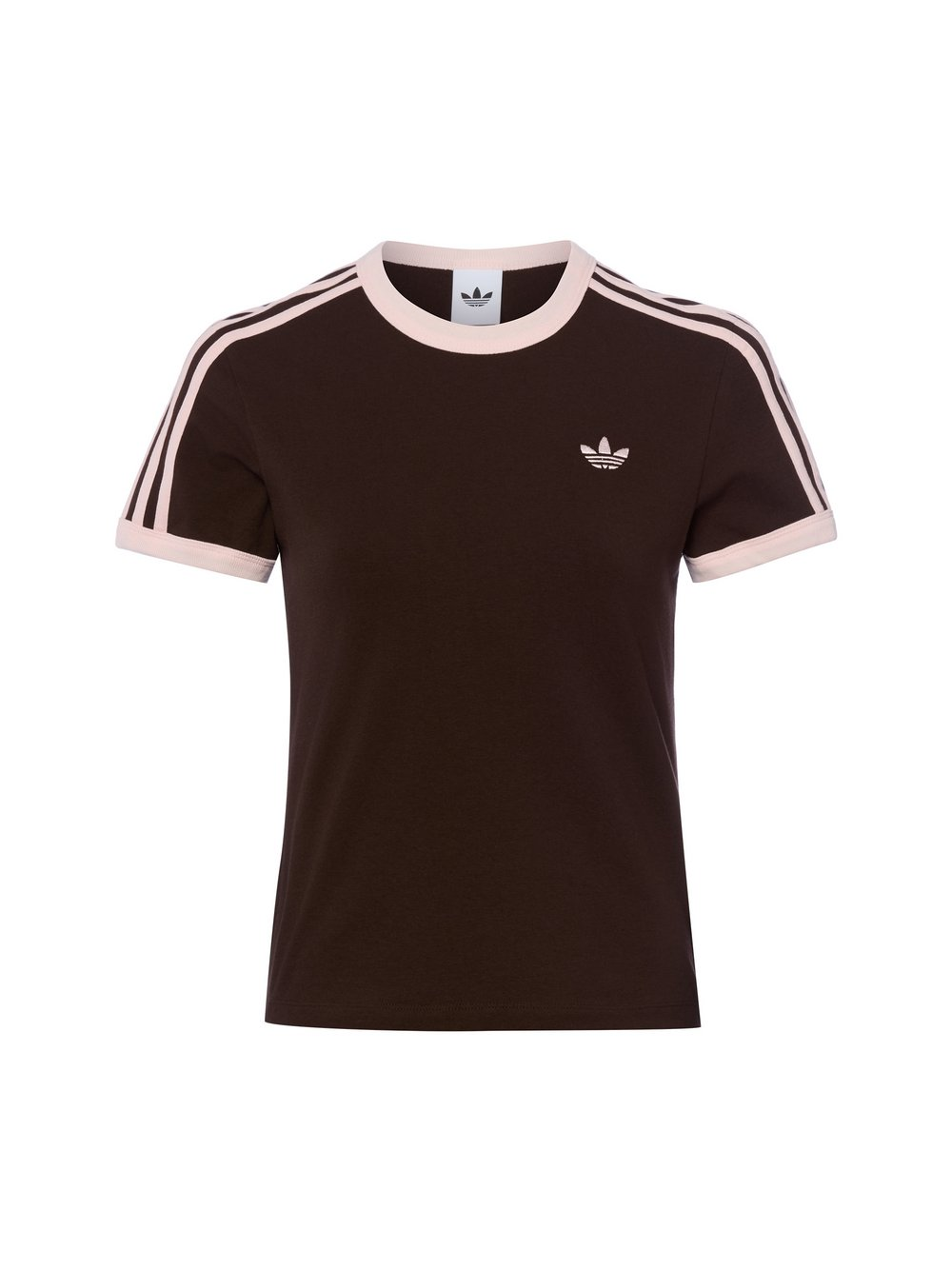 adidas Originals Koszulka damska Kobiety Bawełna brązowy, M