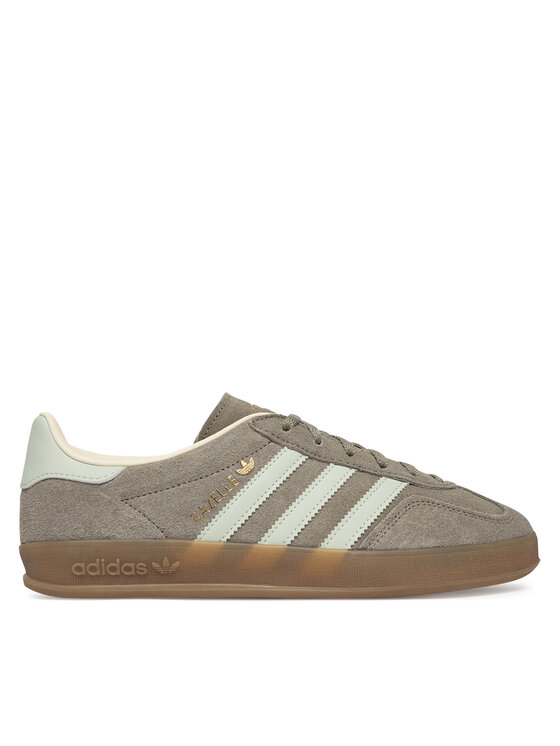adidas Sneakersy Gazelle Indoor JR2430 Szary