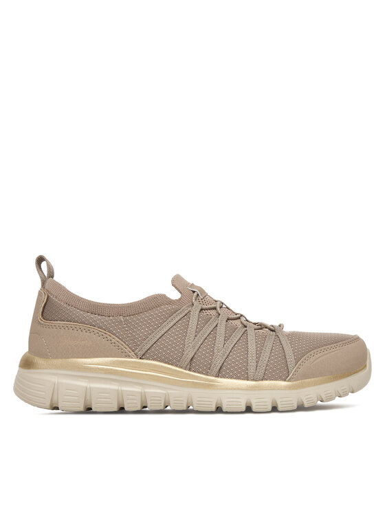 Skechers Sneakersy Graceful 100888/TPGD Beżowy