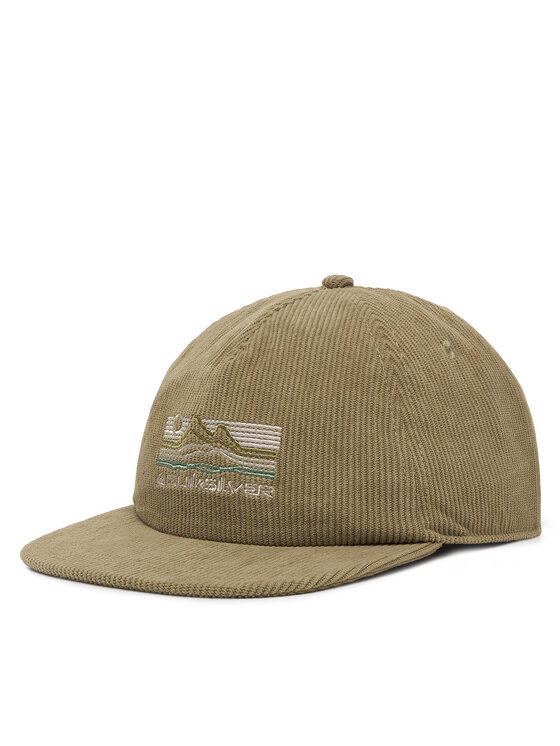 Quiksilver Czapka z daszkiem Bluff Shade AQYHA05458 Zielony