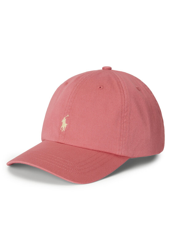Polo Ralph Lauren Czapka z daszkiem 3,22786E+11 Różowy