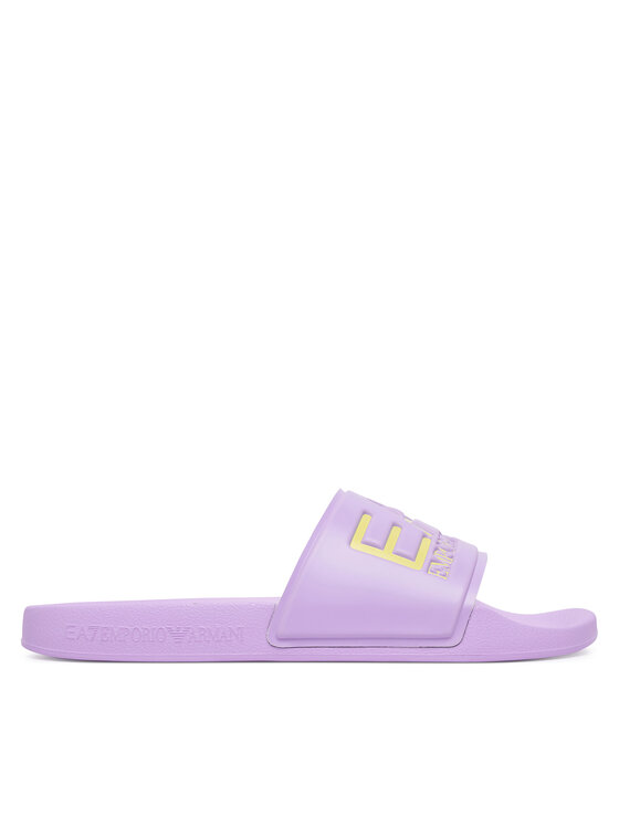 EA7 Emporio Armani Klapki 7X000108 AF15118 MZ628 Fioletowy