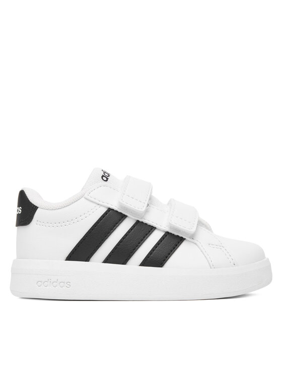 adidas Sneakersy Grand Court 3.0 HP3534 Biały
