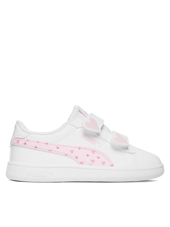 Puma Sneakersy Puma Smash 3.0 Hearty V PS 405638 01 Biały