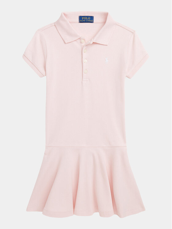 Polo Ralph Lauren Sukienka codzienna 312698754082 Różowy Regular Fit