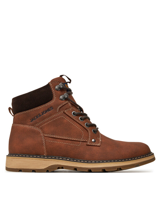 Jack & Jones Trzewiki Stratford 12257762 Brązowy