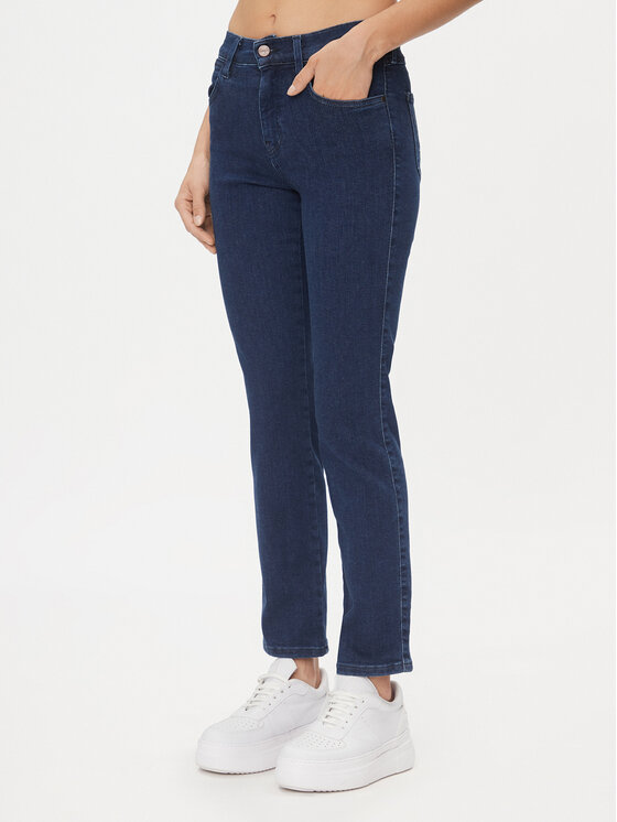 Wrangler Jeansy 112343578 Niebieski Slim Fit