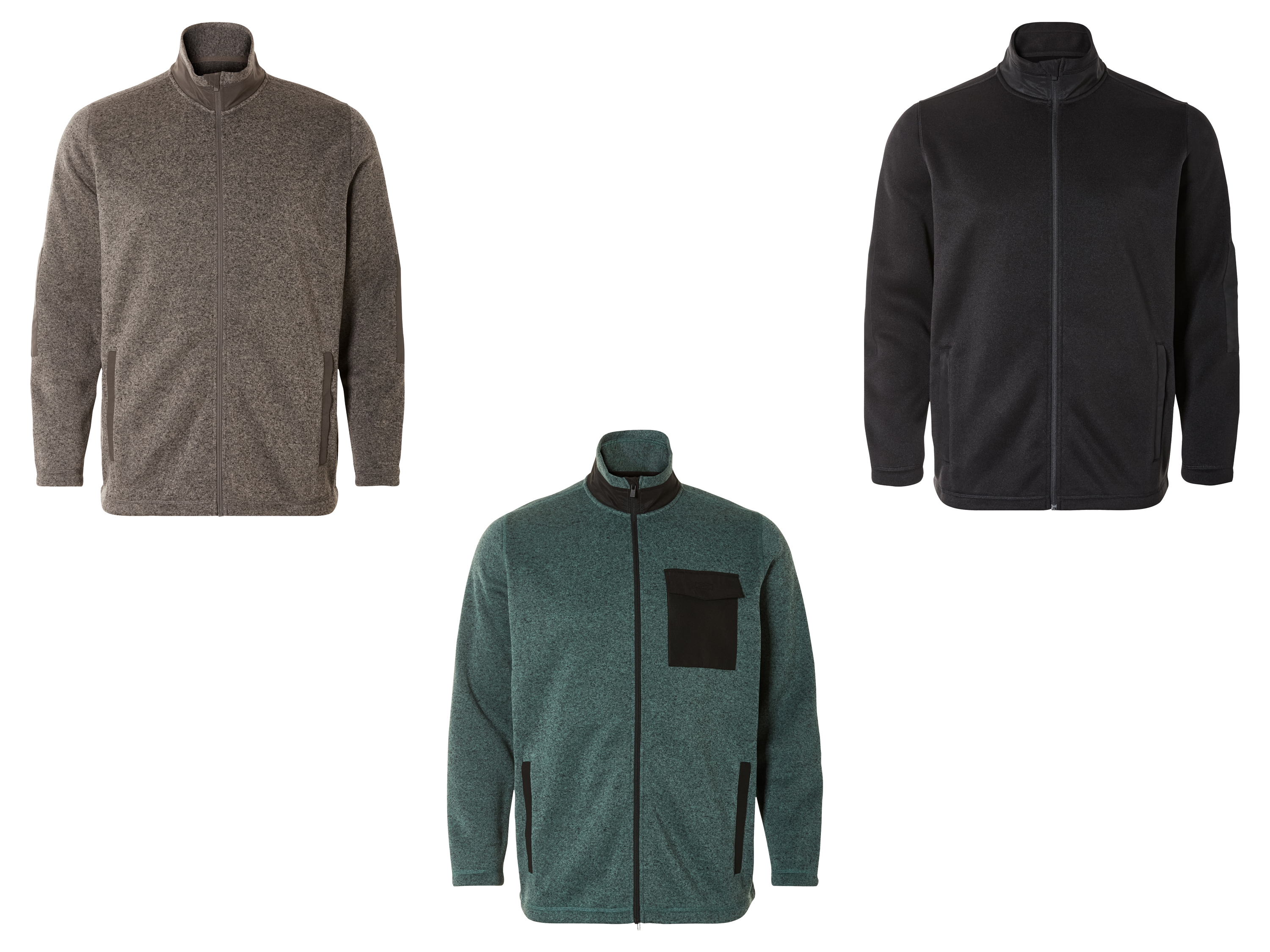 LIVERGY® Bluza męska dzianinowa z polaru miniaturka
