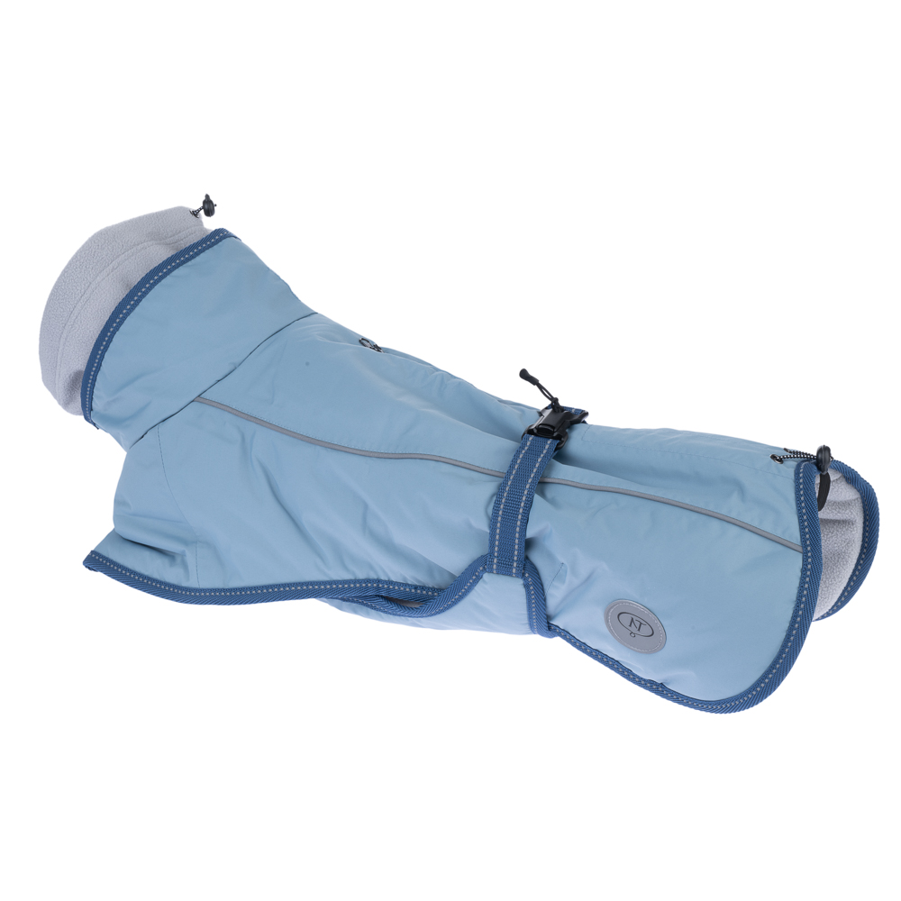 Nomad Tales Bloom płaszcz dla psa Airy Blue - Długość grzbietu ok. 50 cm miniaturka