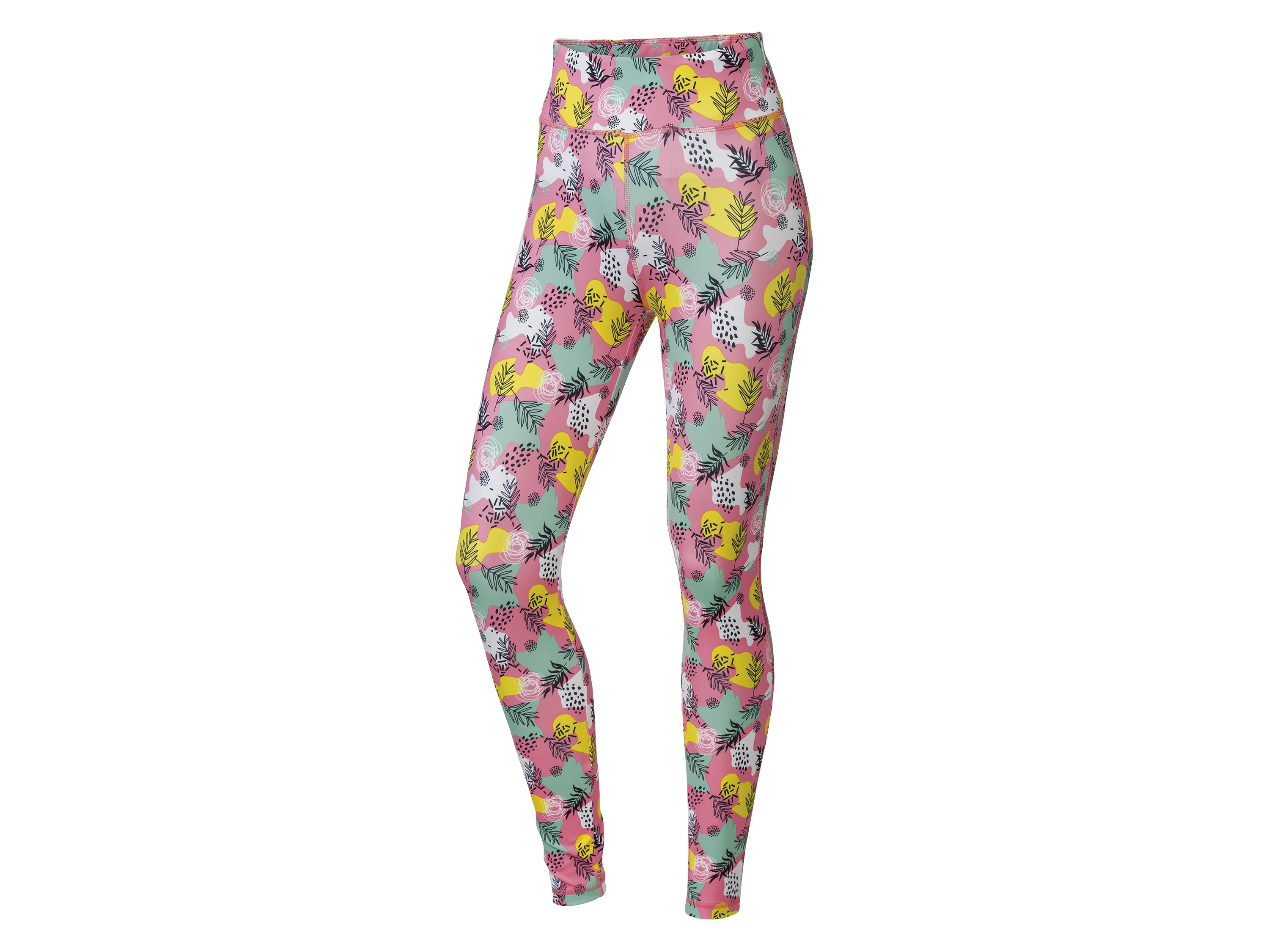 Mistral Legginsy funkcyjne damskie, długość do kostki (Różowy, L(44/46))