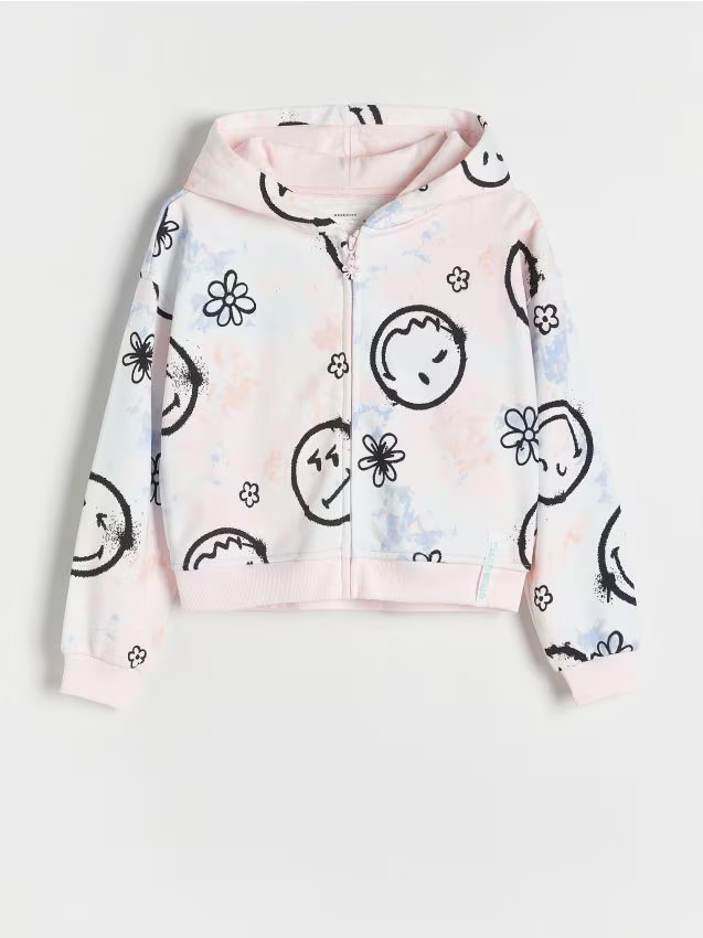 Reserved - Bluza z aplikacją SmileyWorld® - wielobarwny