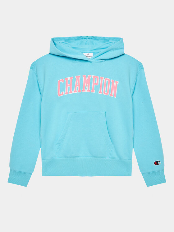Champion Bluza 404654 Niebieski Regular Fit