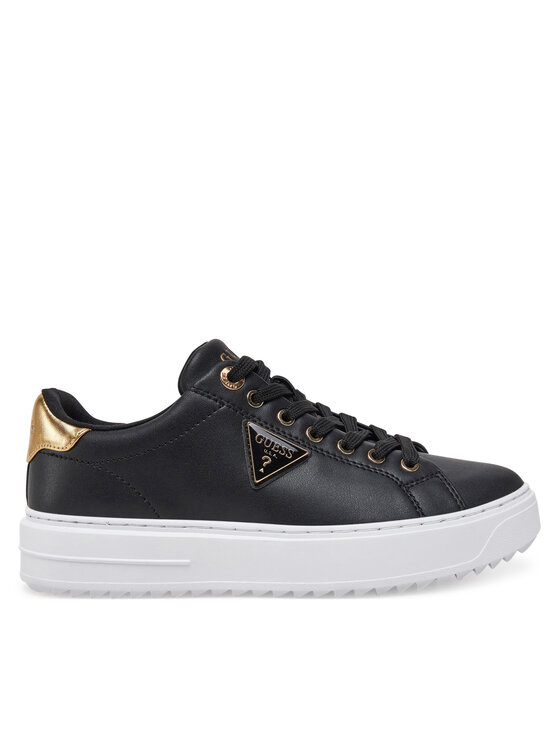 Guess Sneakersy FLJD12 LEA12 Czarny