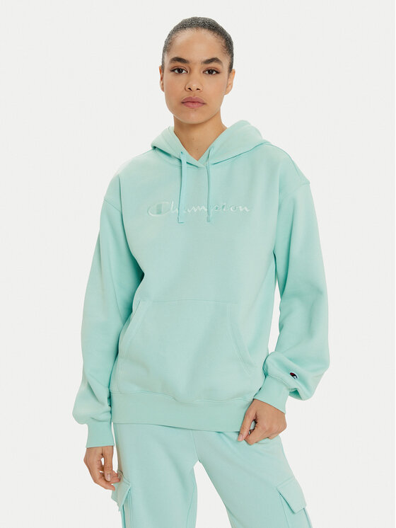 Champion Bluza 117581 Zielony Regular Fit