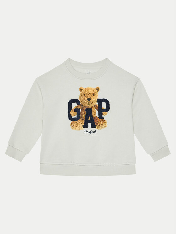 Gap Bluza 627729-01 Beżowy Regular Fit