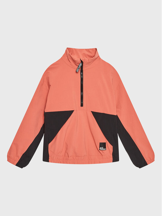 Jack Wolfskin Kurtka softshell Teen 1609811 Koralowy Regular Fit