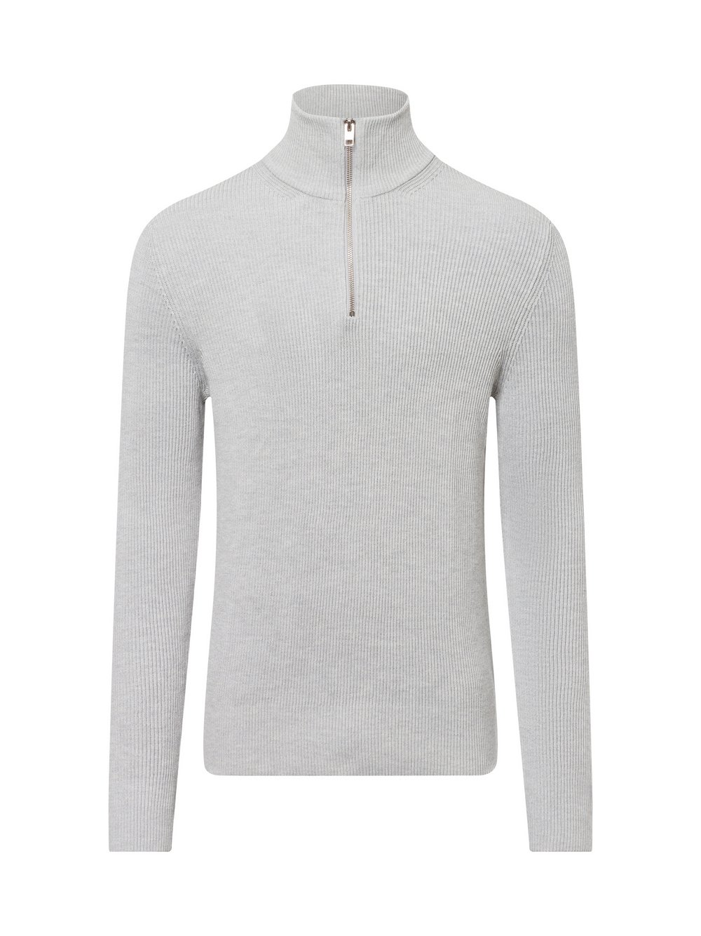 Jack & Jones Męski sweter z dzianiny Mężczyźni szary, XXL