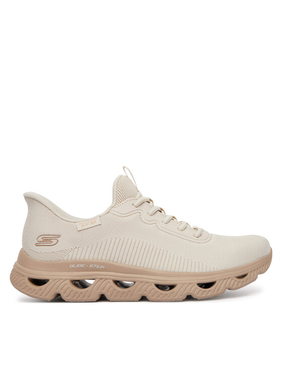 Skechers Sneakersy BOBS Sport Arc 117629/NAT Beżowy