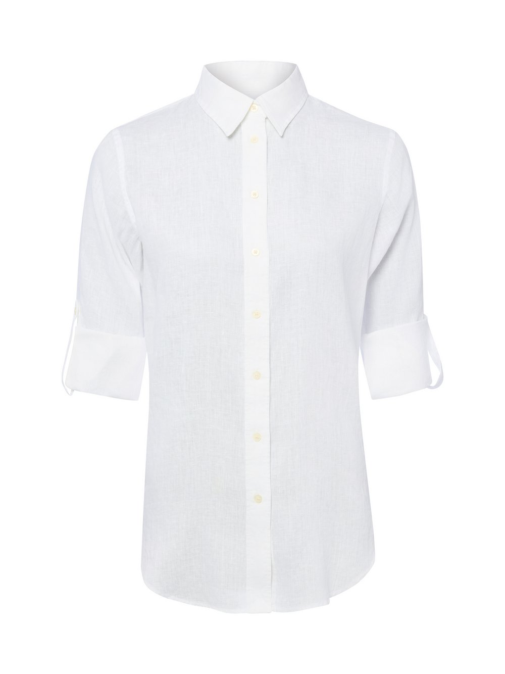 Lauren Ralph Lauren Lniana bluzka damska Kobiety len niebieski, S