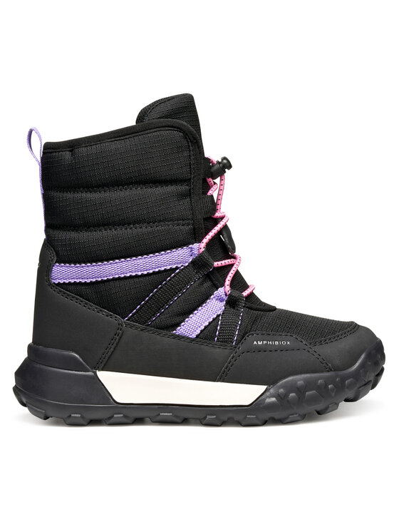 Geox Śniegowce J Trekkyup B Ab J46M7F 08V50 C9266 M Czarny