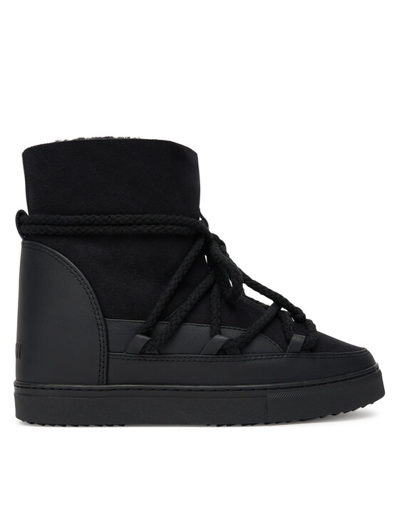 Inuikii Śniegowce Classic Wedge 1001.004.0042 Czarny