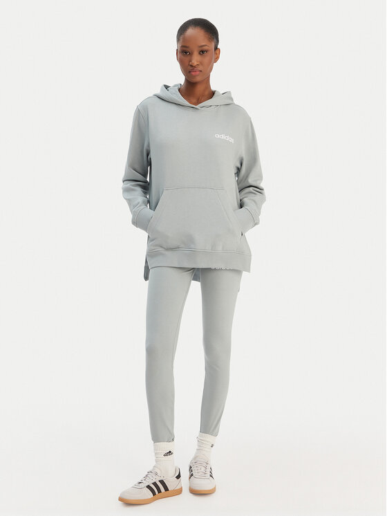 adidas Komplet bluza i legginsy Leisure KB8448 Zielony Regular Fit
