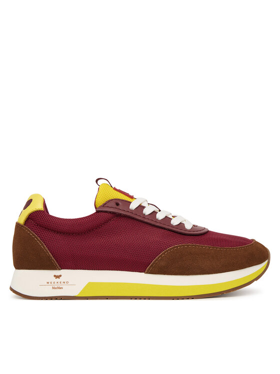 Weekend Max Mara Sneakersy 2615761054650 Bordowy